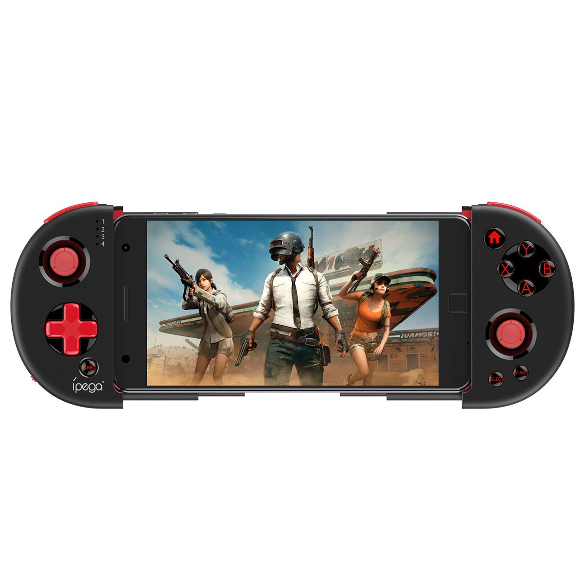 Gamepad Bluetooth extensibil 6.2 inch, reincarcabil, TURBO, Android iOS, PUBG, iPega, RESIGILAT - imagine 13